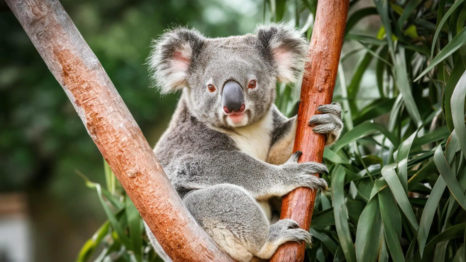koala-stare-1 Koalas Survived Near Extinction
